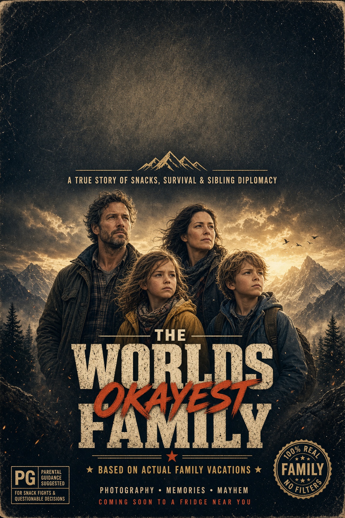 The World’s Okayest Family cinematic adventure cover